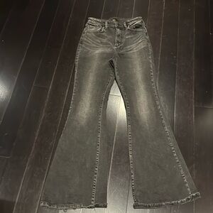 Lee Black Flare Jeans size 28 Medium